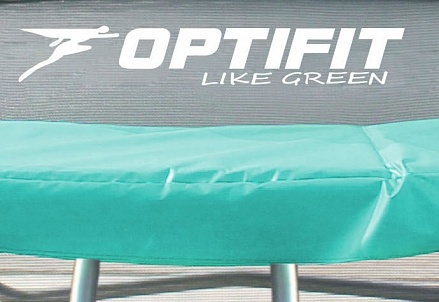 Батут Optifit Like Green 6Ft зеленый