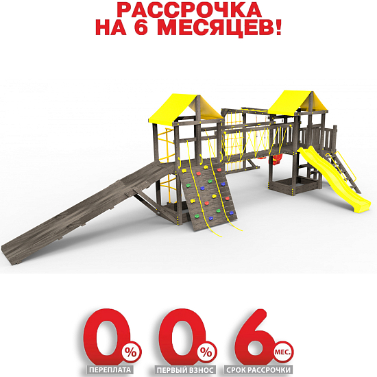 картинка Детская площадка Пикник "Black" Кракен AllSeasons от магазина Лазалка