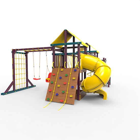 картинка  Детская площадка Пикник «Лила» Кракен Компакт от магазина Лазалка