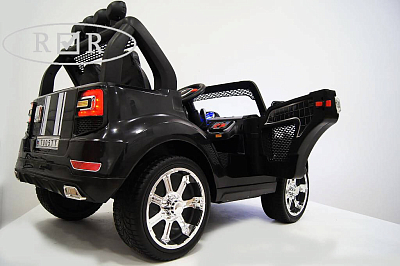 Электромобиль детский RiverToys BMW T005TT с дистанционным управлением (черный)
