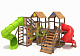 картинка Детская площадка IgraGrad Комбо SF с двумя трубами от магазина Лазалка