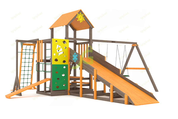 картинка Всесезонная площадка IgraGrad С Спорт 4 SF от магазина Лазалка