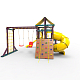 картинка  Детская площадка Пикник «Лила» Кракен Компакт от магазина Лазалка