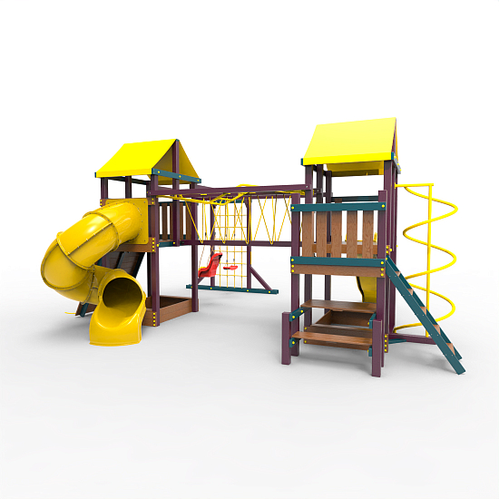 картинка  Детская площадка Пикник «Лила» Кракен Компакт от магазина Лазалка