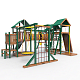 Детская площадка Пикник "Форест" Стэйдж Бонд с шестом