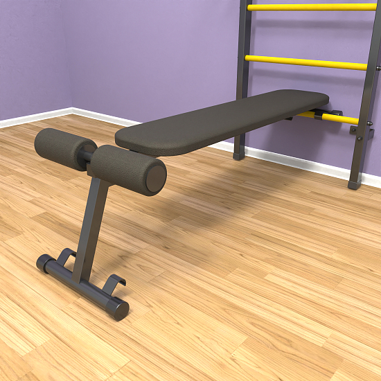 картинка Шведская стенка "LittleSport" Long 3.0 (черный*желтый) от магазина Лазалка