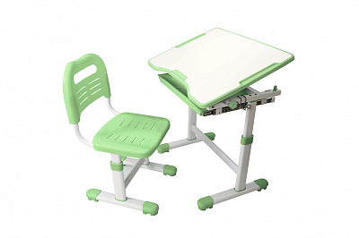 Комплект парта и стул-трансформеры  FunDesk Sole Green (зеленый)