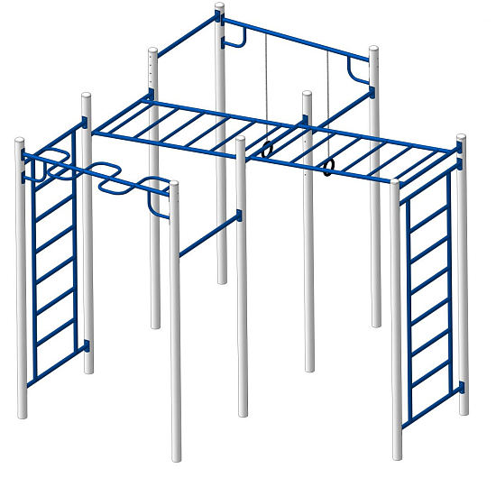 картинка Площадка Пионер Workout №3 от магазина Лазалка