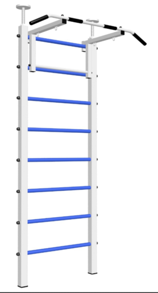 Шведская стенка Sv Sport враспор (Турник стандарт) (высота 275-295см) В701 