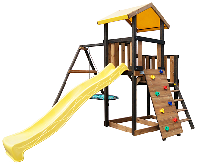 Детская площадка Пикник "BlackWood" с балкончиком 1