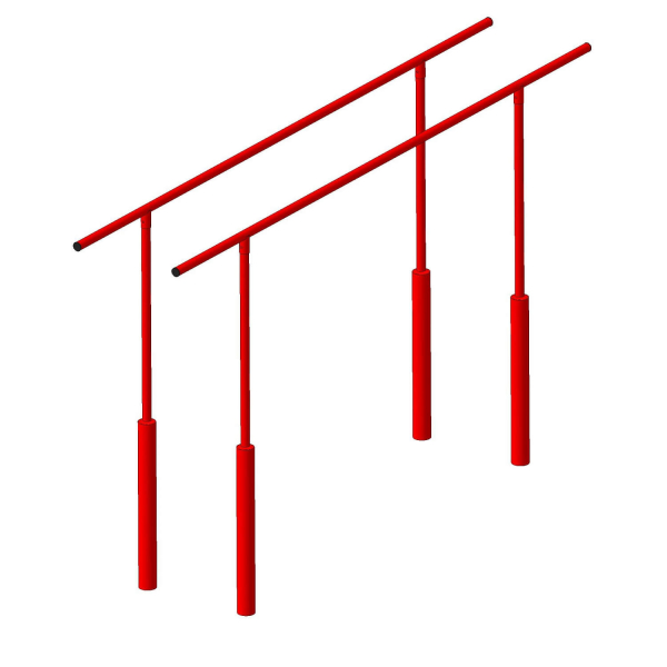 Брусья Пионер усиленные для спортивной площадки