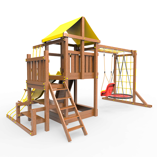 картинка Детская площадка Пикник «Оптимус» Макси Руфер с гнездом от магазина Лазалка