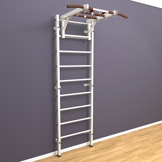 картинка Шведская стенка "LittleSport" Long (белый*белый) от магазина Лазалка