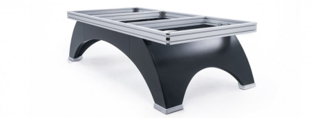 картинка Стол / пул "Rasson OX" 9 ф (черный) с плитой от магазина Лазалка
