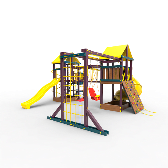 картинка  Детская площадка Пикник «Лила» Кракен Компакт от магазина Лазалка