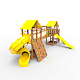 Детская площадка Пикник «Оптимус» Кракен с винтовой трубой