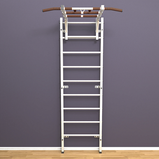 картинка Шведская стенка "LittleSport" Long (белый*белый) от магазина Лазалка