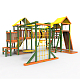 Детская площадка Пикник "Вега" Стэйдж Бонд с шестом