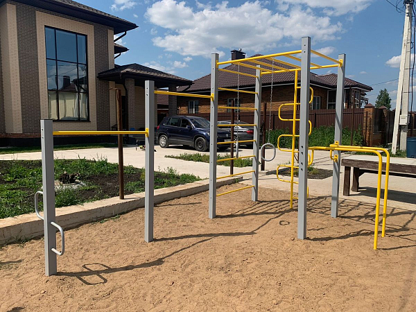 картинка Площадка Пионер Workout №8 от магазина Лазалка