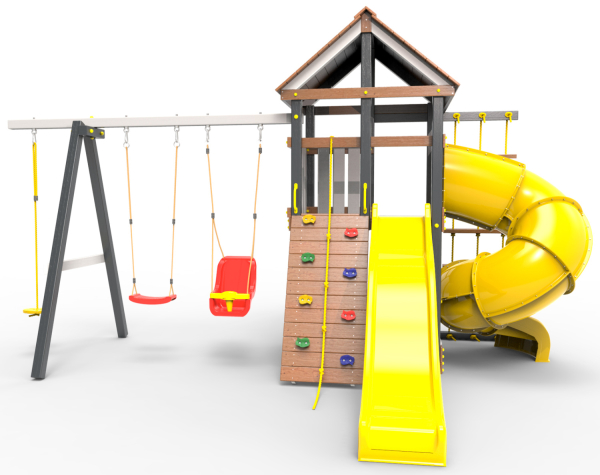 Детская площадка Пикник "Ультра" с винтовой трубой