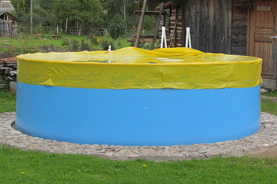 картинка Тент-укрытие для круглых бассейнов Диам. 3.4м ГарденПласт от магазина БэбиСпорт