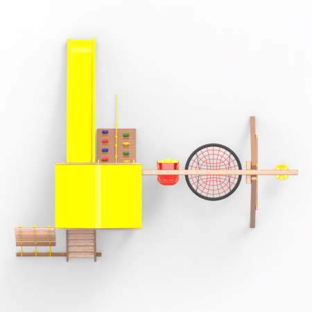 Детская площадка Пикник «Оптимус» с гнездом