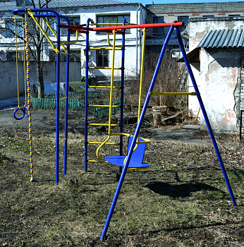 картинка Детский спортивный комплекс для дачи Пионер "Орленок" (ТК2) от магазина БэбиСпорт