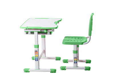 Комплект парта и стул-трансформеры  FunDesk Sole Green (зеленый)
