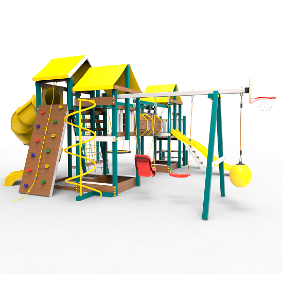 Детская площадка Пикник "Лэйк" Стэйдж Бонд с трубой