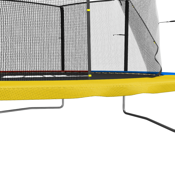 Батут с сеткой UNIX line Simple 12 ft (370 см) Color (Внутренняя сеть)