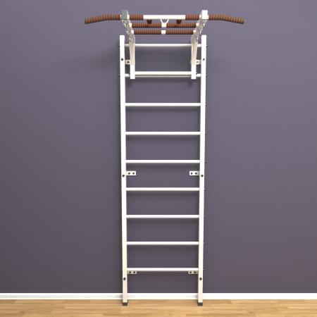 картинка Шведская стенка «LittleSport» White Long белые ступени от магазина Лазалка