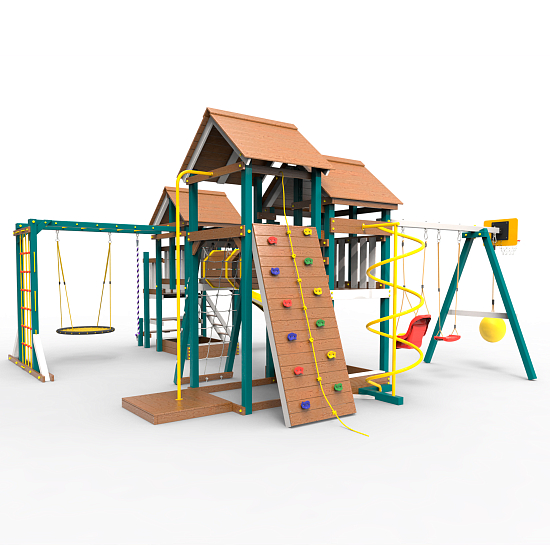 Детская площадка Пикник "Лэйк Д" Стэйдж Бонд с шестом