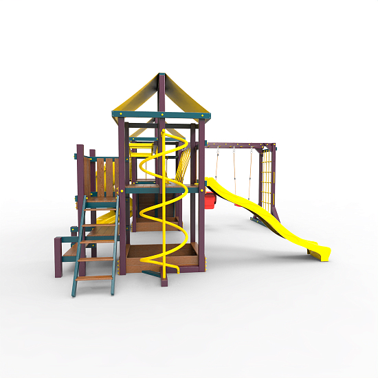 картинка  Детская площадка Пикник «Лила» Кракен Компакт от магазина Лазалка