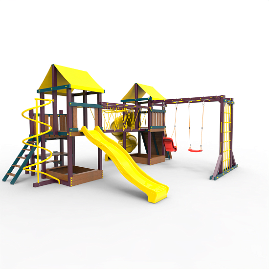 картинка  Детская площадка Пикник «Лила» Кракен Компакт от магазина Лазалка