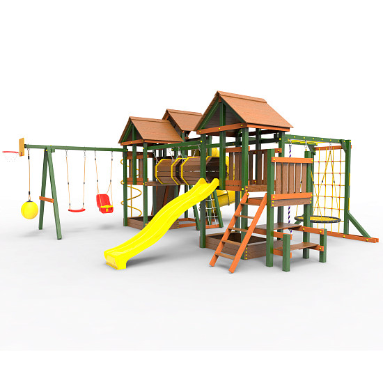 Детская площадка Пикник "Вега Д" Стэйдж Бонд с трубой