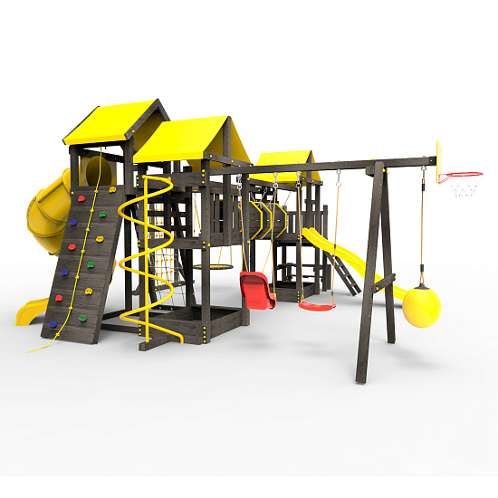 Детская площадка Пикник "Black" Стэйдж Бонд с трубой