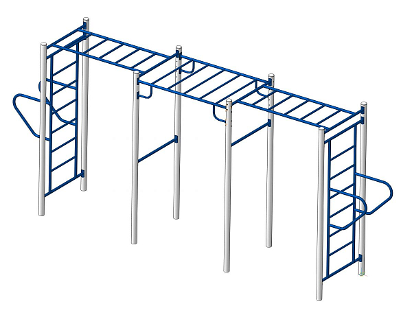 картинка Площадка Пионер Workout №5 от магазина Лазалка