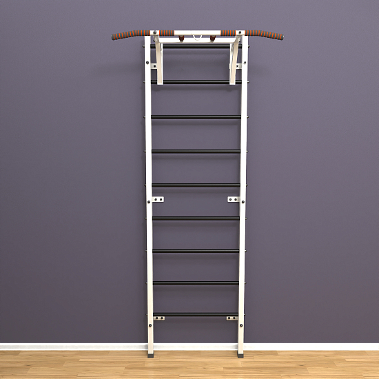 картинка Шведская стенка "LittleSport" Pull-Up (белый*черный) от магазина Лазалка