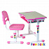 Комплект парта и стул-трансформеры FunDesk Piccolino Pink (розовый)
