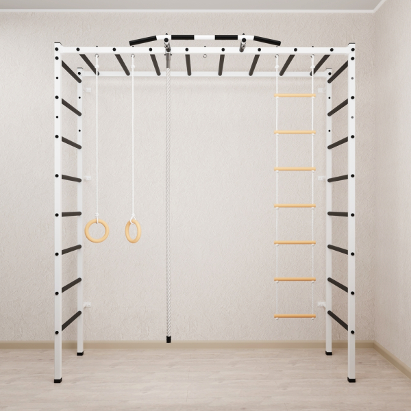 Спортивный комплекс Sv Sport П 401 (Турник/Канат/Кольца/Лестница)