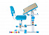 Комплект парта и стул-трансформеры FunDesk Piccolino II Blue (голубой)