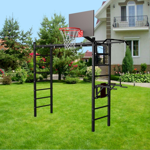 картинка Уличная шведская стенка Sv Sport рукоход У507 (Турник/Брусья) от магазина Лазалка